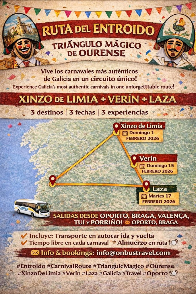 El Triángulo del Entroido de Ourense