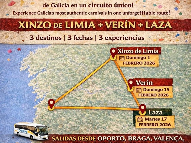 El Triángulo del Entroido de Ourense