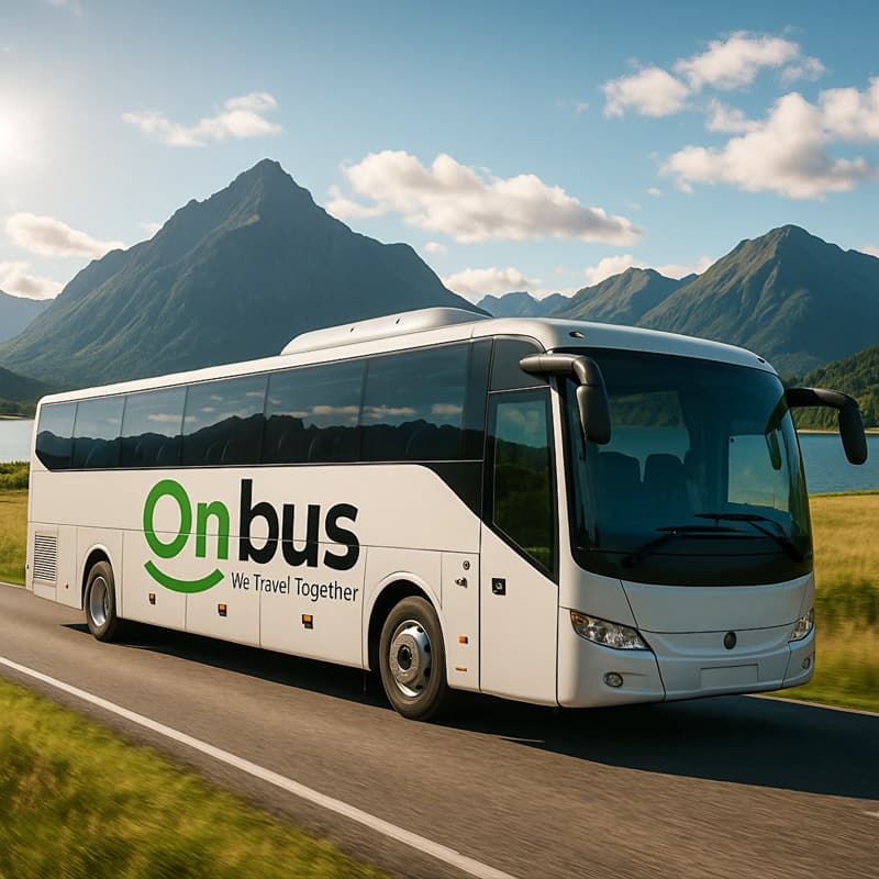 National and international routes for coach travel
