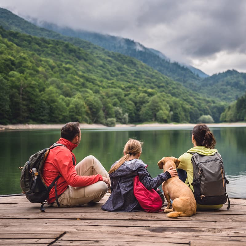 Organise your family trips with your pet!